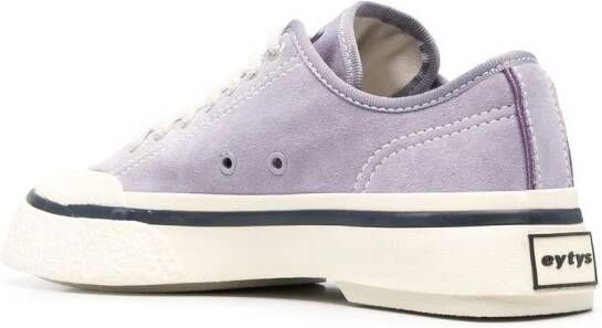 EYTYS Laguna suede lace-up sneakers Purple