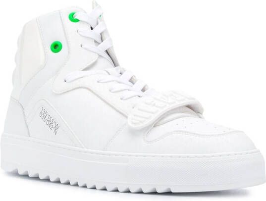 F_WD high-top sneakers White