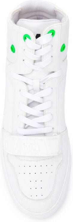 F_WD high-top sneakers White