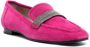 Fabiana Filippi 15mm slip-on suede loafers Pink - Thumbnail 2