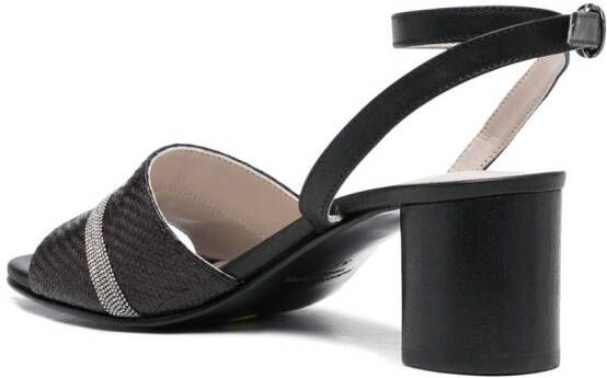 Fabiana Filippi 60mm open-toe sandals Black