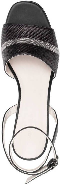 Fabiana Filippi 60mm open-toe sandals Black