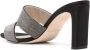 Fabiana Filippi 95mm bead-embellished leather mules Silver - Thumbnail 3