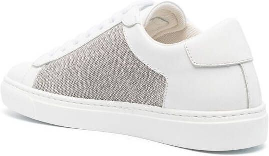 Fabiana Filippi bead-embellished low-top sneakers White