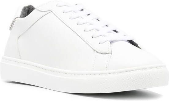 Fabiana Filippi low-top lace-up sneakers White