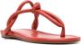 Fabiana Filippi padded thong-strap sandals Red - Thumbnail 2