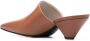 Fabiana Filippi pointed 55mm leather mules Brown - Thumbnail 3