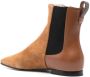 Fabiana Filippi pointed-toe flat ankle boots Brown - Thumbnail 3