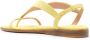 Fabiana Filippi slingback suede flat sandals Yellow - Thumbnail 3