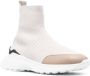 Fabiana Filippi sock-style high-top sneakers Neutrals - Thumbnail 2