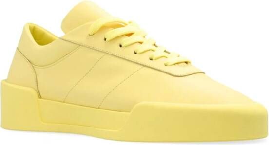 Fear Of God Aerobic Low leather sneakers Yellow