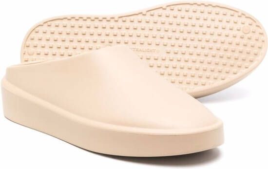 FEAR OF GOD KIDS solid-colour slip-on sandals Neutrals