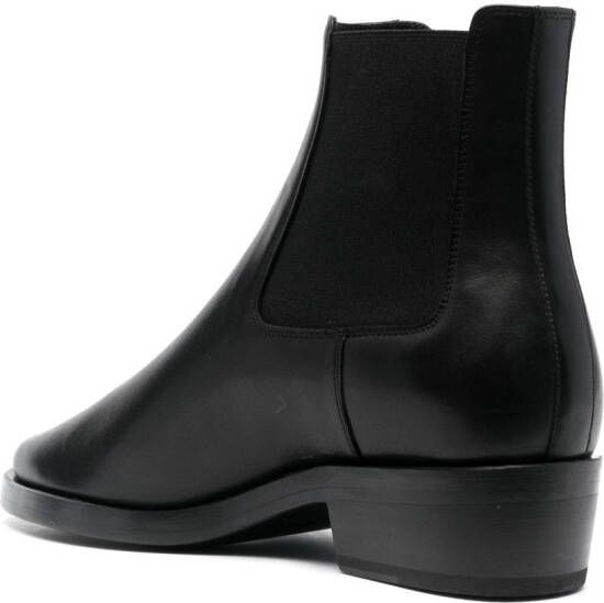 Fear Of God pointed-toe leather ankle boots Black