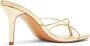 Femme La Sicilian 85mm slippers Gold - Thumbnail 3