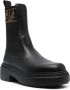 FENDI Domino leather ankle boots Black - Thumbnail 2