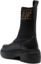FENDI Domino leather ankle boots Black - Thumbnail 3