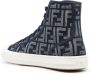 FENDI Domino monogram sneakers Blue - Thumbnail 3