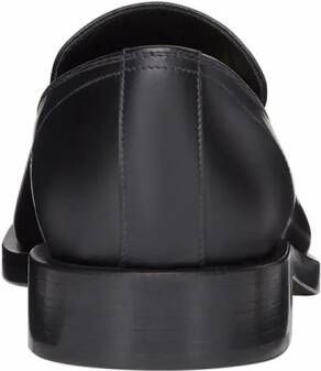 FENDI FF Baguette-motif loafers Black