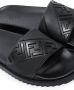 FENDI FF-embossed slides Black - Thumbnail 2