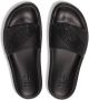 FENDI FF-embossed slides Black - Thumbnail 5