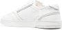 FENDI FF-embroidered lace-up sneakers White - Thumbnail 3