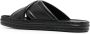 FENDI FF logo-embossed slide sandals Black - Thumbnail 3