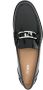 FENDI FF-plaque leather loafers Black - Thumbnail 4