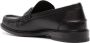FENDI FF Squared-plaque leather loafers Black - Thumbnail 3