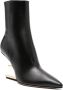FENDI First 95mm leather boots Black - Thumbnail 2