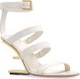 FENDI First 95mm leather sandals White - Thumbnail 2