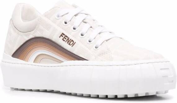 FENDI Force low-top sneakers Neutrals