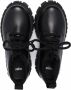 Fendi Kids chunky-sole lace-up boots Black - Thumbnail 3