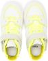 Fendi Kids contrast-trim panelled suede sneakers White - Thumbnail 3