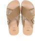 Fendi Kids FF crossover-strap sandals Brown - Thumbnail 3