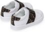 Fendi Kids FF touch strap sneakers White - Thumbnail 3