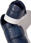 Fendi Kids logo-embossed leather sneakers Blue - Thumbnail 2