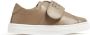 Fendi Kids logo-embroidered leather sneakers Neutrals - Thumbnail 2