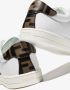 Fendi Kids logo-strap low-top sneakers White - Thumbnail 3