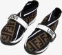 Fendi Kids Rockoko FF-motif sneakers Black - Thumbnail 2