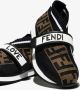 Fendi Kids Rockoko FF-motif sneakers Black - Thumbnail 3
