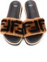 Fendi Kids TEEN FF strap sandals Neutrals - Thumbnail 3
