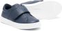 Fendi Kids touch-strap leather sneakers Blue - Thumbnail 2