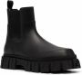 FENDI leather slip-on ankle boots Black - Thumbnail 2