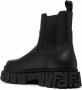 FENDI leather slip-on ankle boots Black - Thumbnail 3