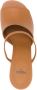 FENDI leather wedge-heel mules Brown - Thumbnail 4
