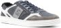 FENDI logo-embroidered panelled sneakers Blue - Thumbnail 2