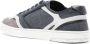 FENDI logo-embroidered panelled sneakers Blue - Thumbnail 3