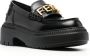 FENDI logo-lettered chunky-sole loafers Black - Thumbnail 2