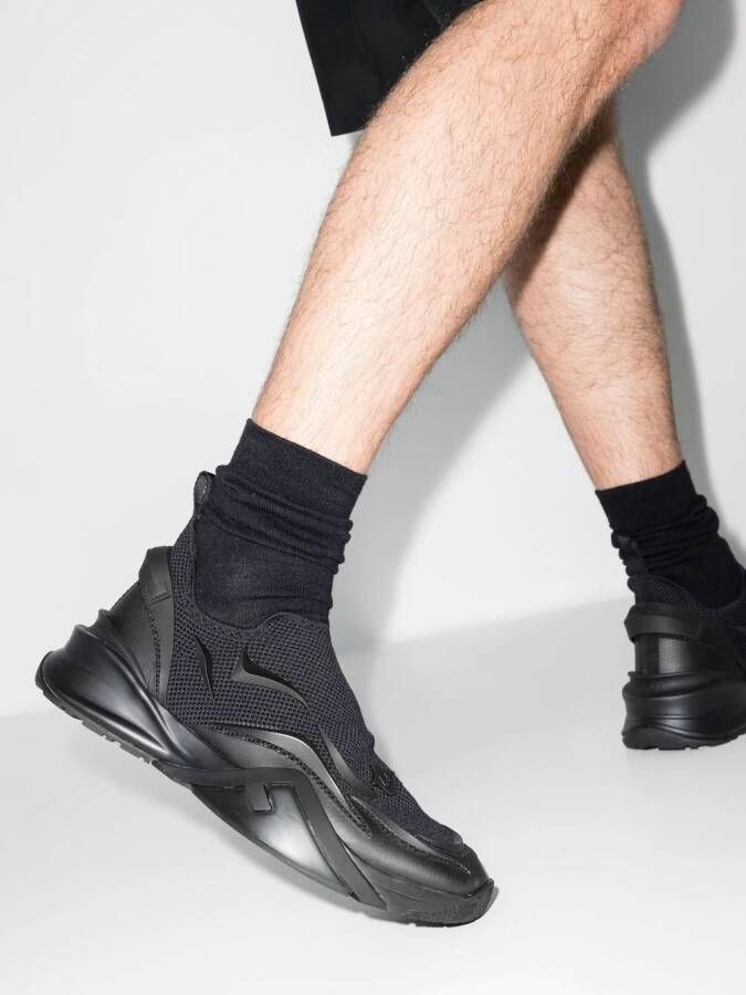FENDI slip-on low-top sneakers Black