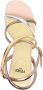 FENDI strappy monogram 90mm heel sandals Yellow - Thumbnail 4